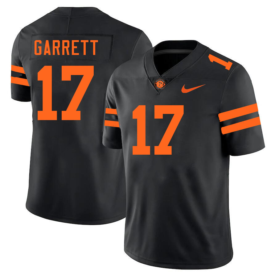 Princeton Tigers #17 Jason Garrett College Football Jerseys,Uniforms Stitched-Black